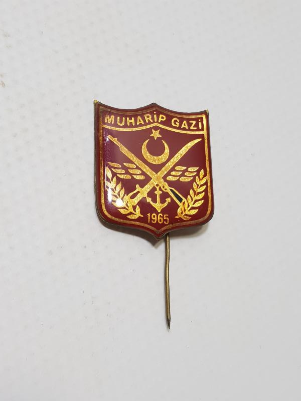 İSTİKLAL MADALYALILARA VERİLEN MUHARİP GAZİ ROZETİ
