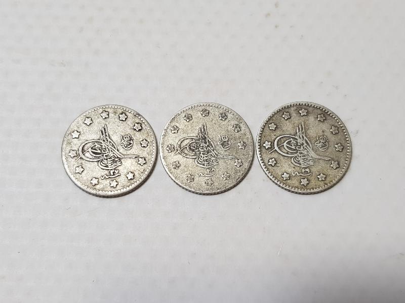SULTAN ABDÜLHAMİD HAN DÖNEMİ GÜMÜŞ 1 KURUŞ LOTU