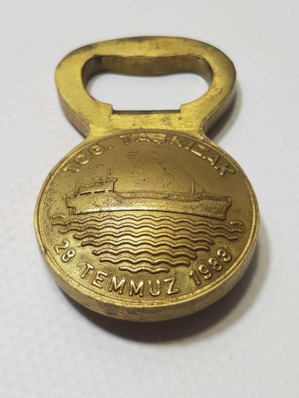 TAŞKIZAK TERSANESİ KOMUTANLIĞI - TCG TAŞKIZAK GEMİSİ ÇOK NADİR GAZOZ AÇACAĞI