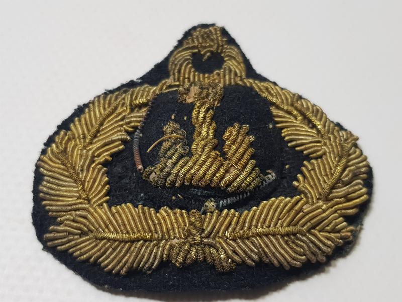 ANTİKA SIRMA İŞÇİLİKLİ DENİZCİ SUBAY BRÖVESİ