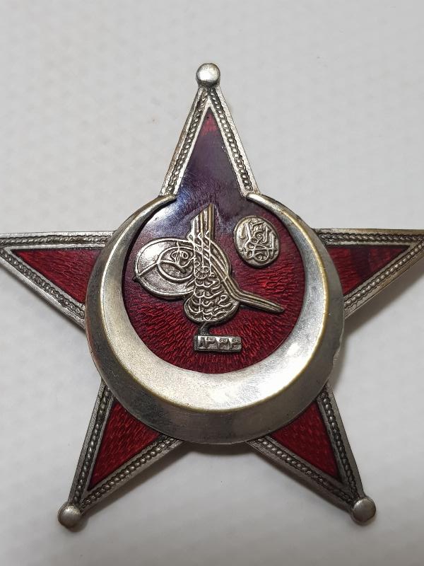 1. DÜNYA SAVAŞI HARP MADALYASI - ÇANAKKALE SUBAY MADALYASI