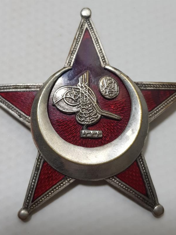 1. DÜNYA SAVAŞI HARP MADALYASI - ÇANAKKALE SUBAY MADALYASI