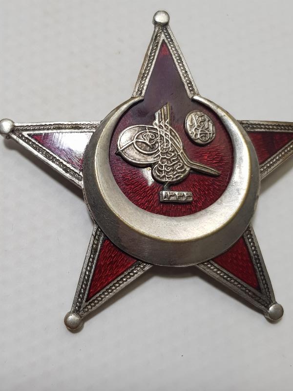 1. DÜNYA SAVAŞI HARP MADALYASI - ÇANAKKALE SUBAY MADALYASI