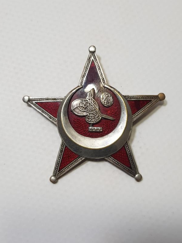 1. DÜNYA SAVAŞI HARP MADALYASI - ÇANAKKALE SUBAY MADALYASI