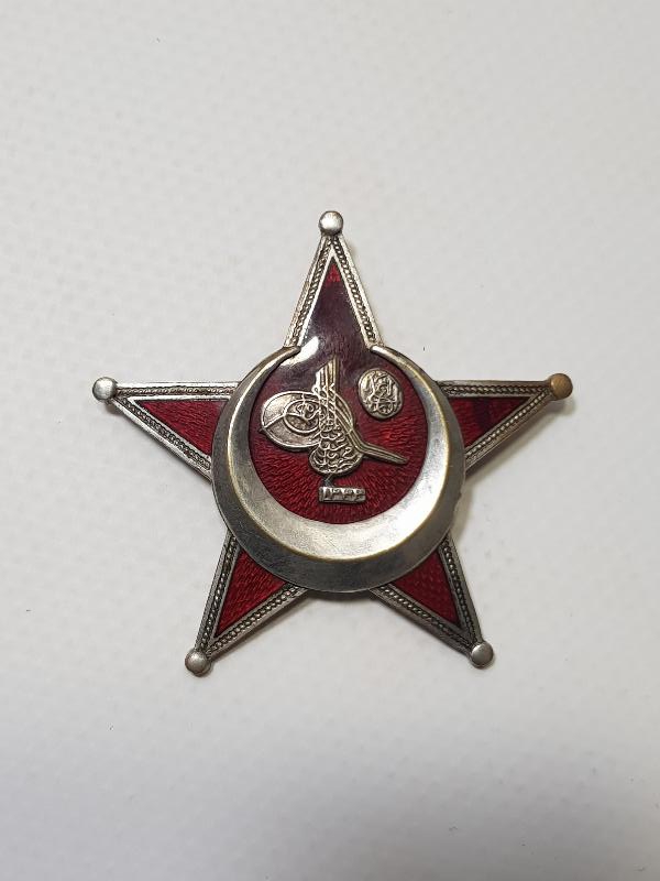 1. DÜNYA SAVAŞI HARP MADALYASI - ÇANAKKALE SUBAY MADALYASI