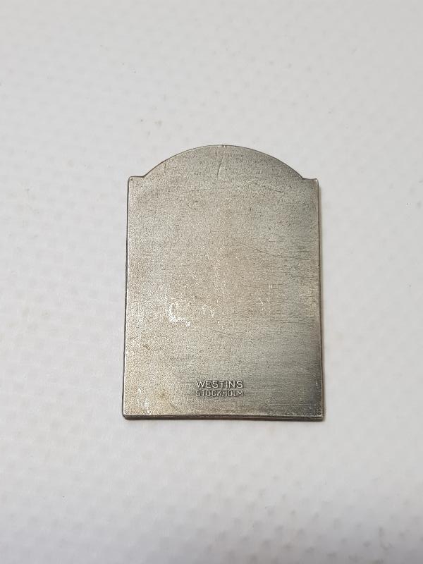 ANTİKA İSVEÇ MADALYA PLAKET