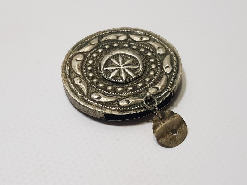 OSMANLI DÖNEMİ AY YILDIZLI GÜMÜŞ EFE PAZUBENDİ