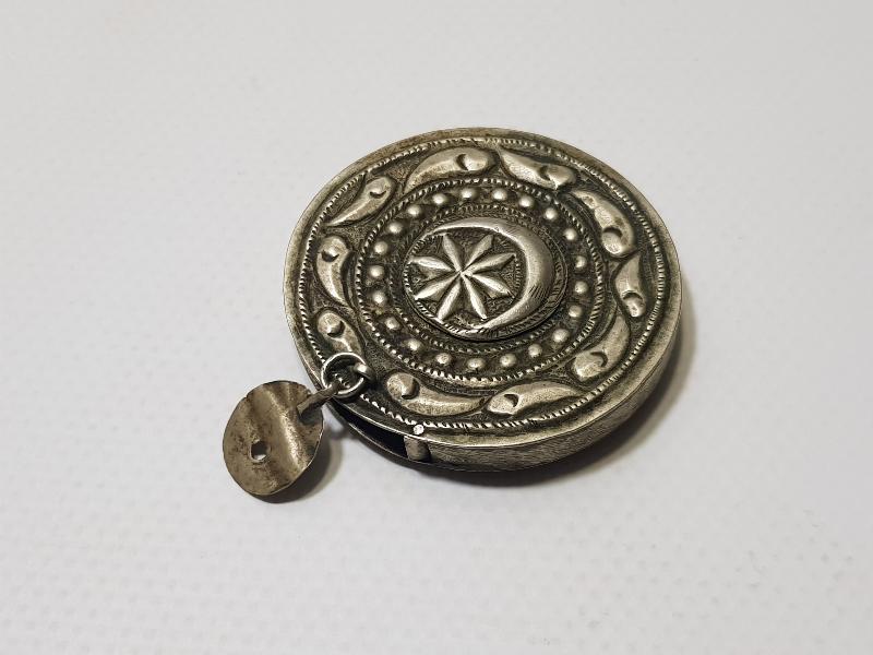 OSMANLI DÖNEMİ AY YILDIZLI GÜMÜŞ EFE PAZUBENDİ