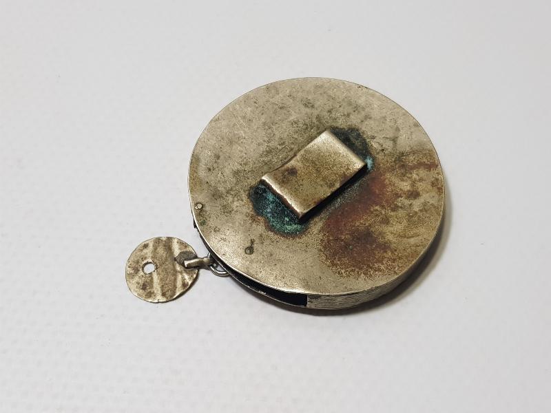 OSMANLI DÖNEMİ AY YILDIZLI GÜMÜŞ EFE PAZUBENDİ