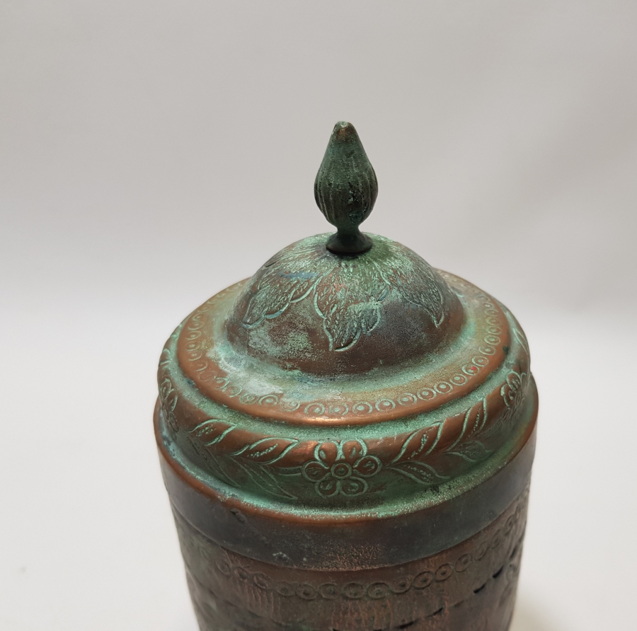 OSMANLI DÖNEMİ ÇOK NADİR TOMBAK KAHVE KUTUSU