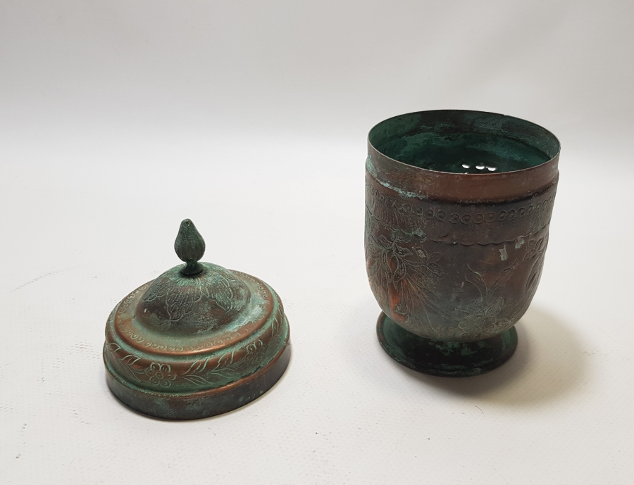 OSMANLI DÖNEMİ ÇOK NADİR TOMBAK KAHVE KUTUSU