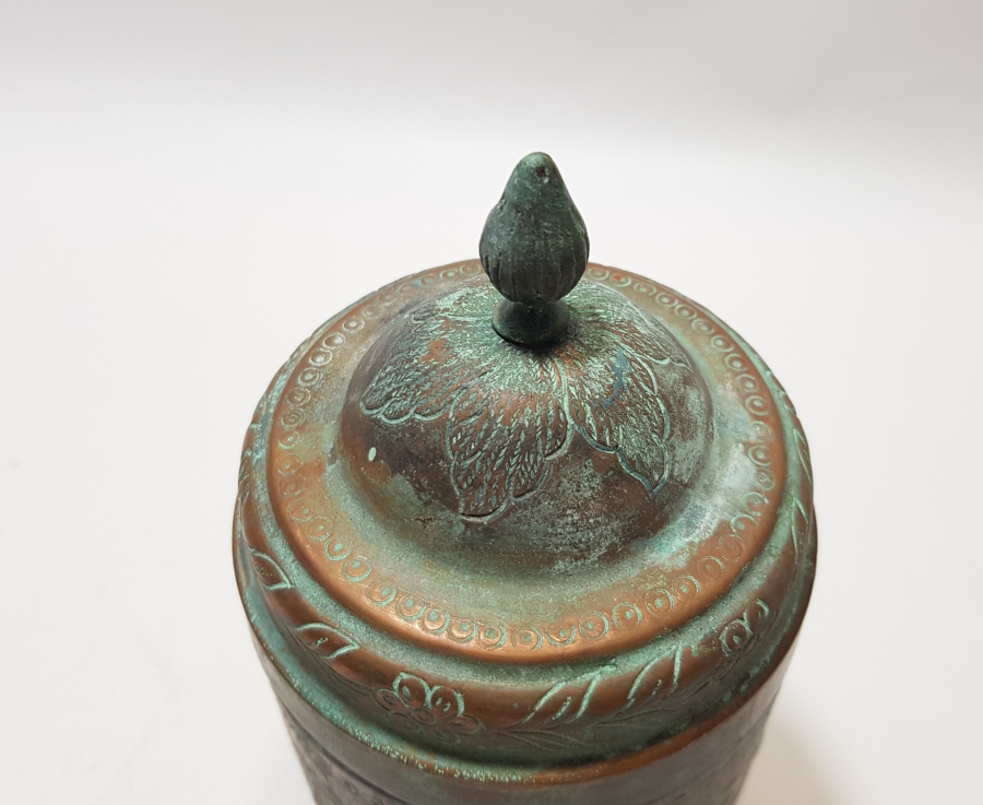 OSMANLI DÖNEMİ ÇOK NADİR TOMBAK KAHVE KUTUSU