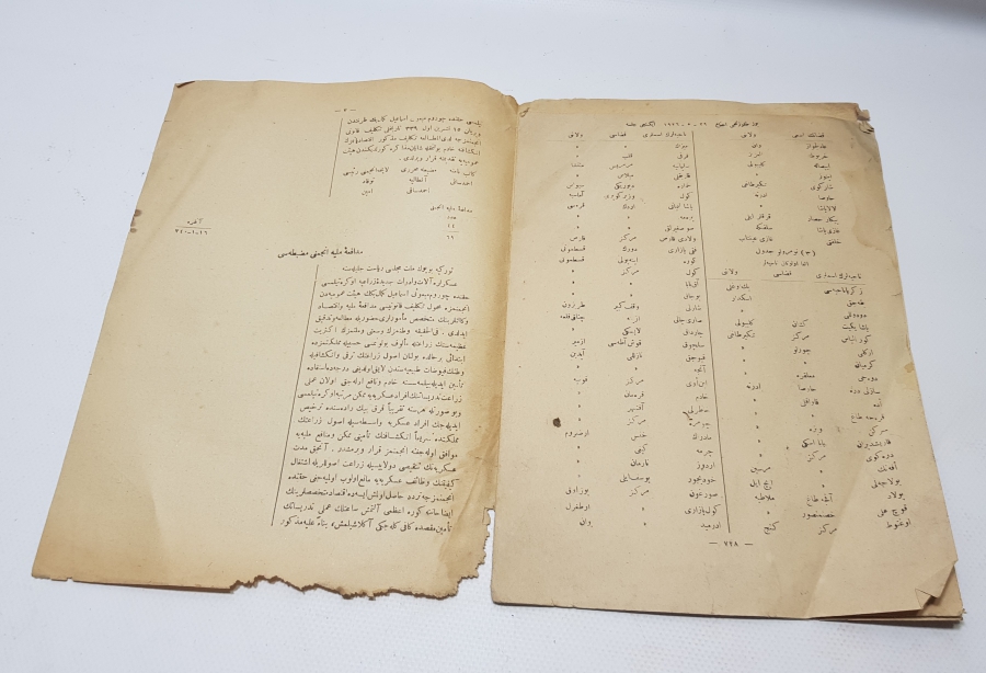 1928 YILI ÖNCESİ NADİR BÜYÜK MİLLET MECLİSİ TUTANAKLARI