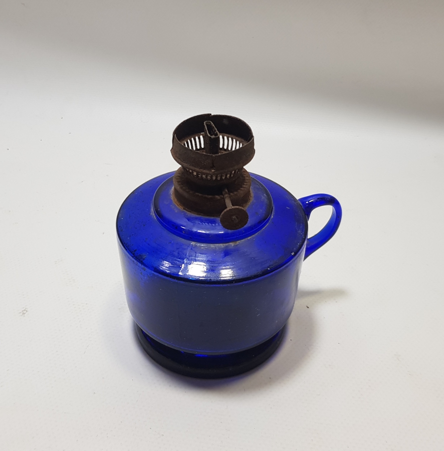 NADİR RENKTE OSMANLI TUTMAÇLI GAZ LAMBASI