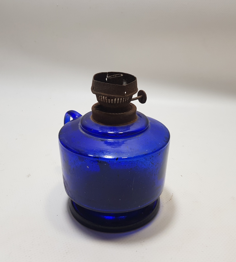 NADİR RENKTE OSMANLI TUTMAÇLI GAZ LAMBASI