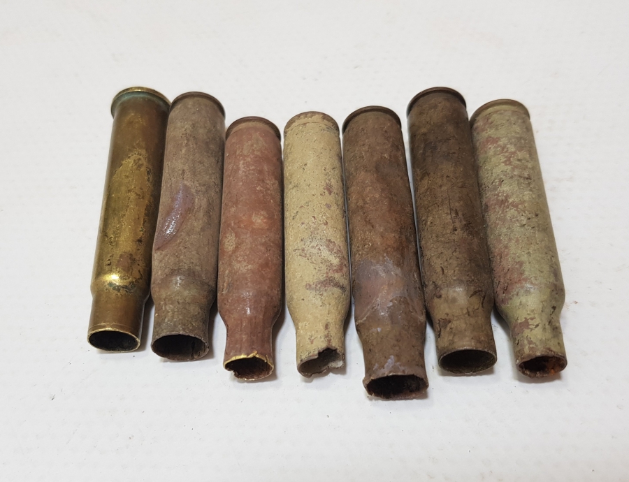 KURTULUŞ SAVAŞI DÖNEMİ MAVZER MERMİSİ KOVANLARI LOTU