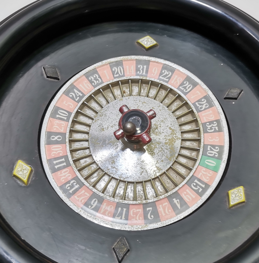 ANTİKA OYUNCAK RULET MASASI