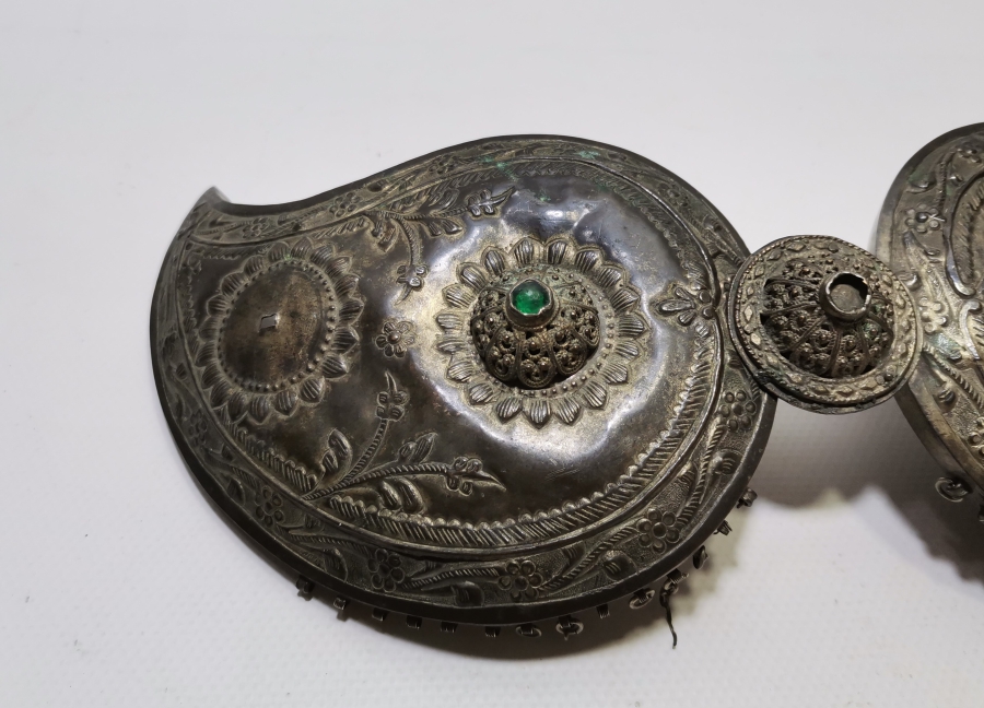 OSMANLI DÖNEMİ DEV BOYDA GÜMÜŞ GELİN KEMERİ