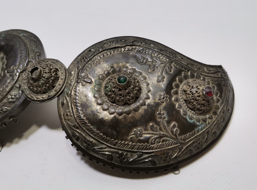 OSMANLI DÖNEMİ DEV BOYDA GÜMÜŞ GELİN KEMERİ