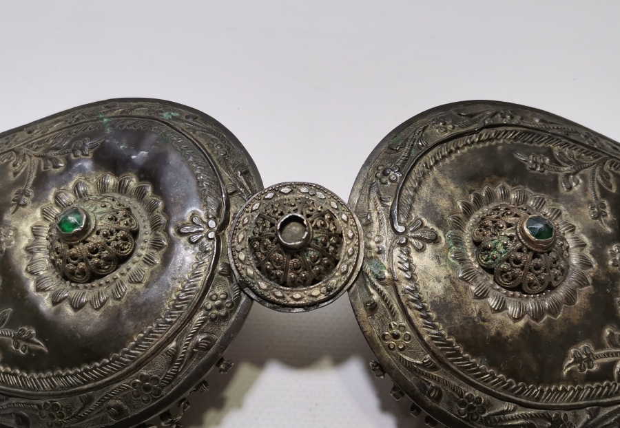 OSMANLI DÖNEMİ DEV BOYDA GÜMÜŞ GELİN KEMERİ