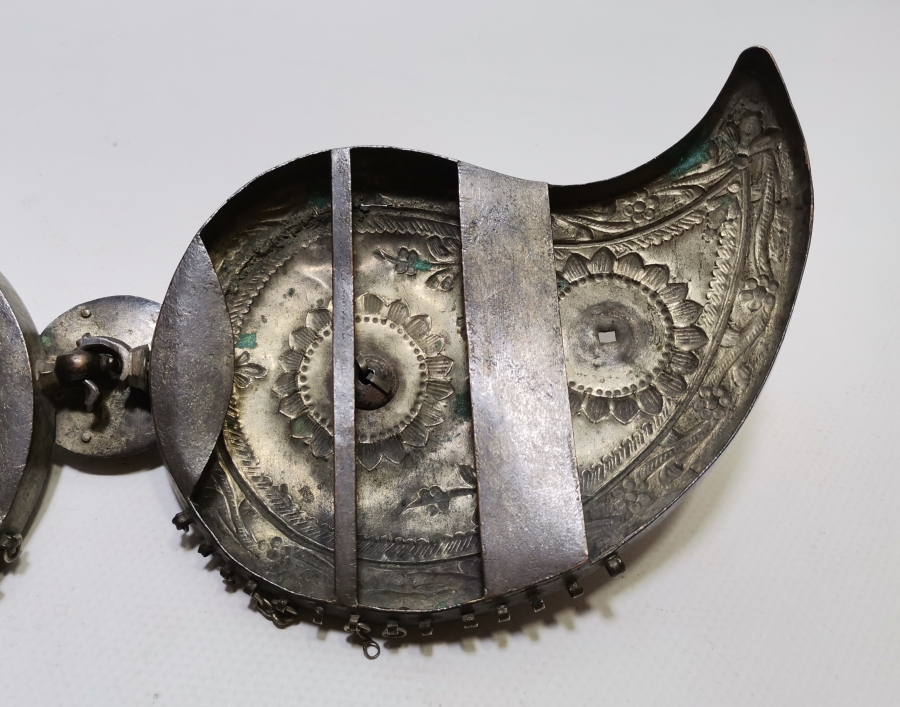 OSMANLI DÖNEMİ DEV BOYDA GÜMÜŞ GELİN KEMERİ