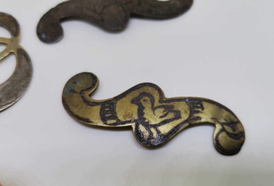 OSMANLI DÖNEMİ SAVAT İŞÇİLİKLİ KEMER PARÇALARI LOTU