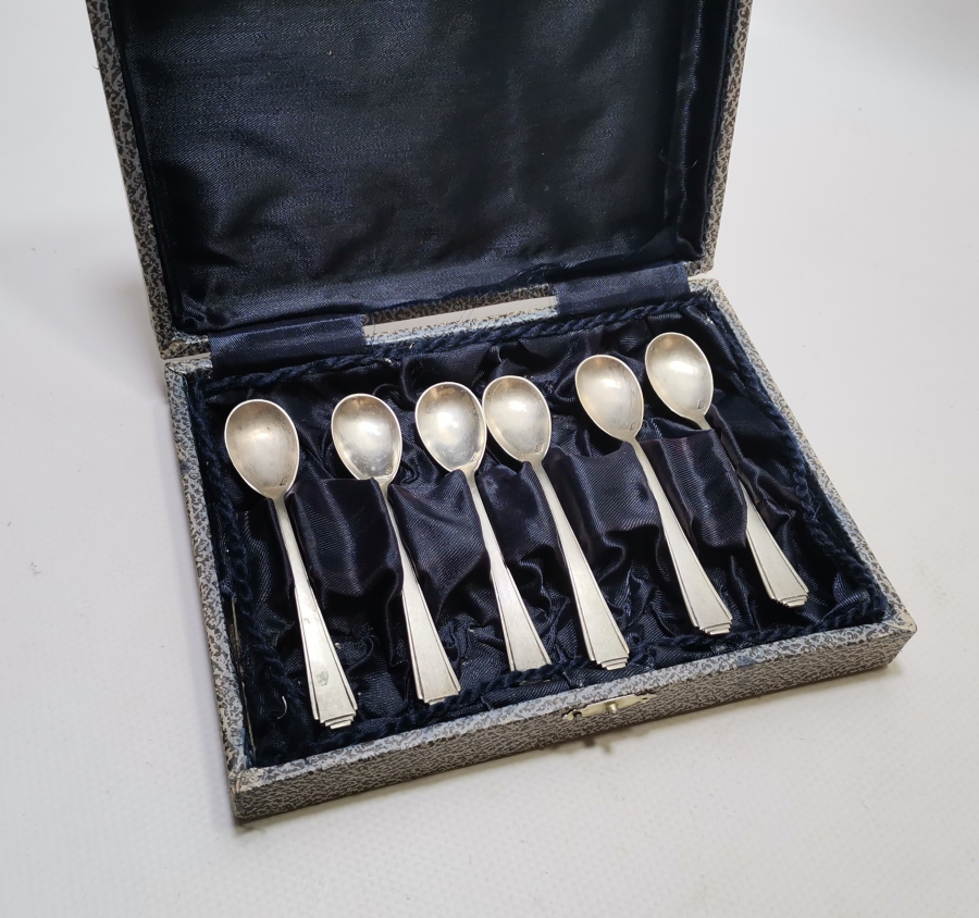 ORİJİNAL KUTUSUNDA ANTİKA ÇAY KAŞIĞI TAKIMI