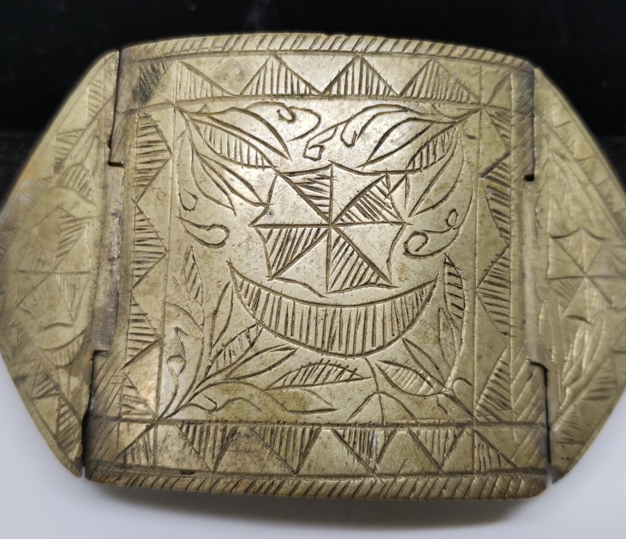 NADİR FORMDA OSMANLI DÖNEMİ KALEM İŞÇİLİKLİ PAZUBENT