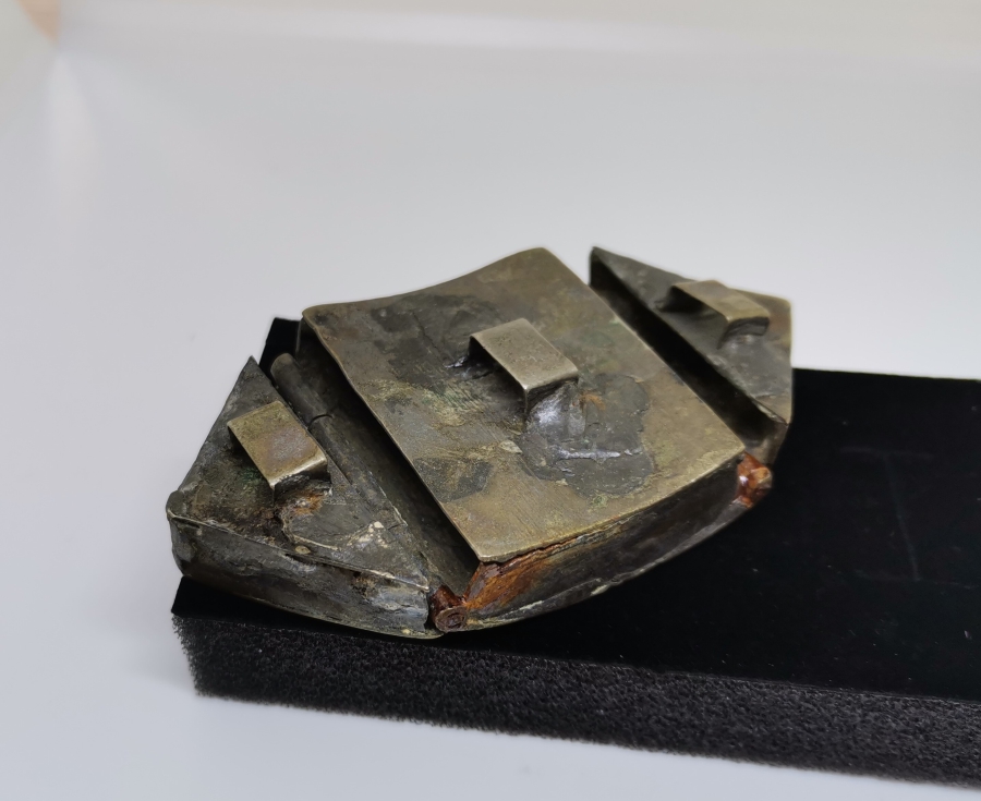 NADİR FORMDA OSMANLI DÖNEMİ KALEM İŞÇİLİKLİ PAZUBENT