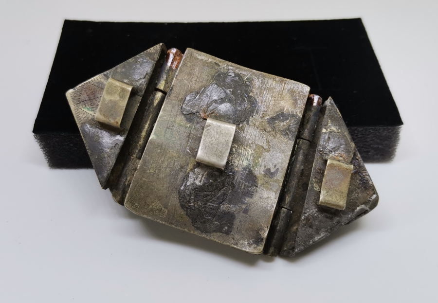 NADİR FORMDA OSMANLI DÖNEMİ KALEM İŞÇİLİKLİ PAZUBENT