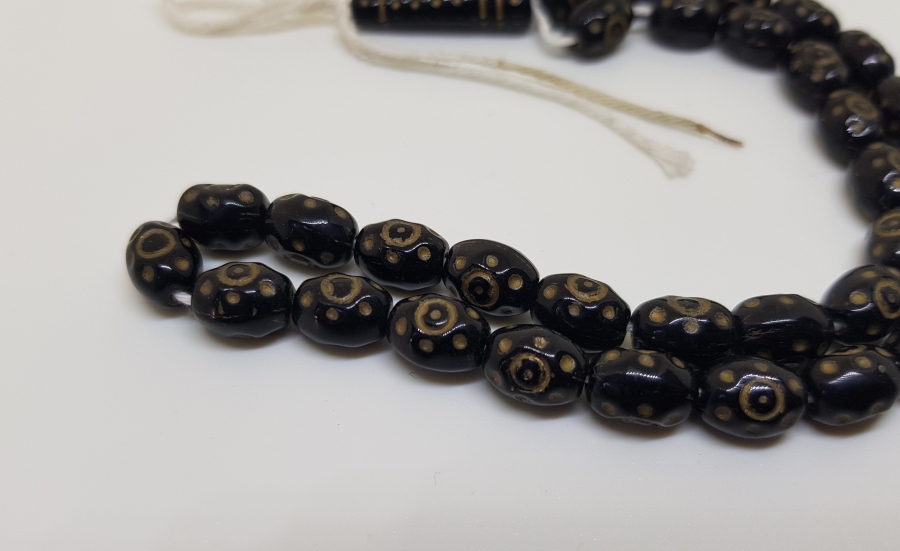 OSMANLI DÖNEMİ ALTIN VARAKLI NADİR BEYKOZ TESPİH