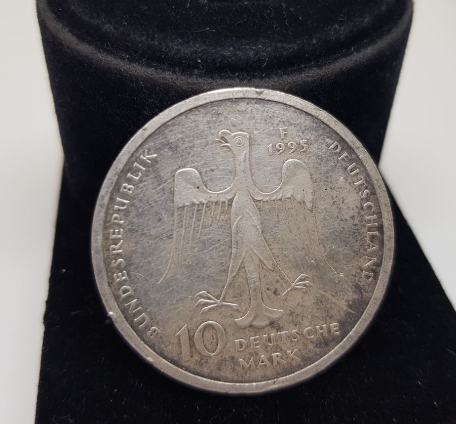 1995 TARİHLİ HATIRA 10 MARK GÜMÜŞ PARA