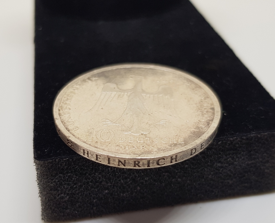 1995 TARİHLİ HATIRA 10 MARK GÜMÜŞ PARA