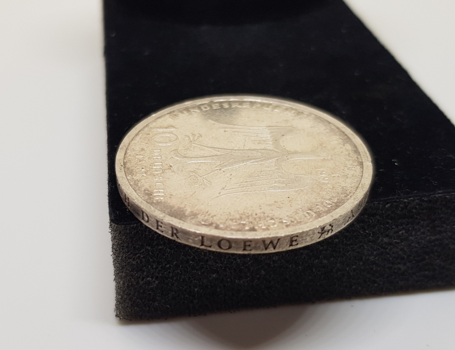 1995 TARİHLİ HATIRA 10 MARK GÜMÜŞ PARA