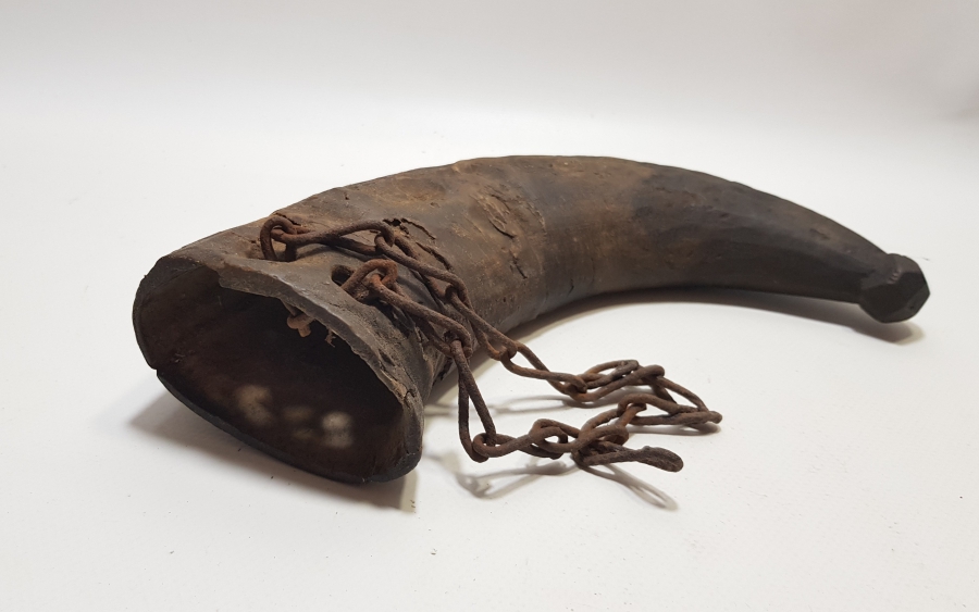 OSMANLI DÖNEMİ BOYNUZDAN MAMUL EL YAPIMI KAĞNI YAĞDANLIĞI