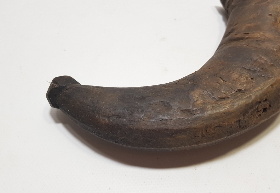 OSMANLI DÖNEMİ BOYNUZDAN MAMUL EL YAPIMI KAĞNI YAĞDANLIĞI