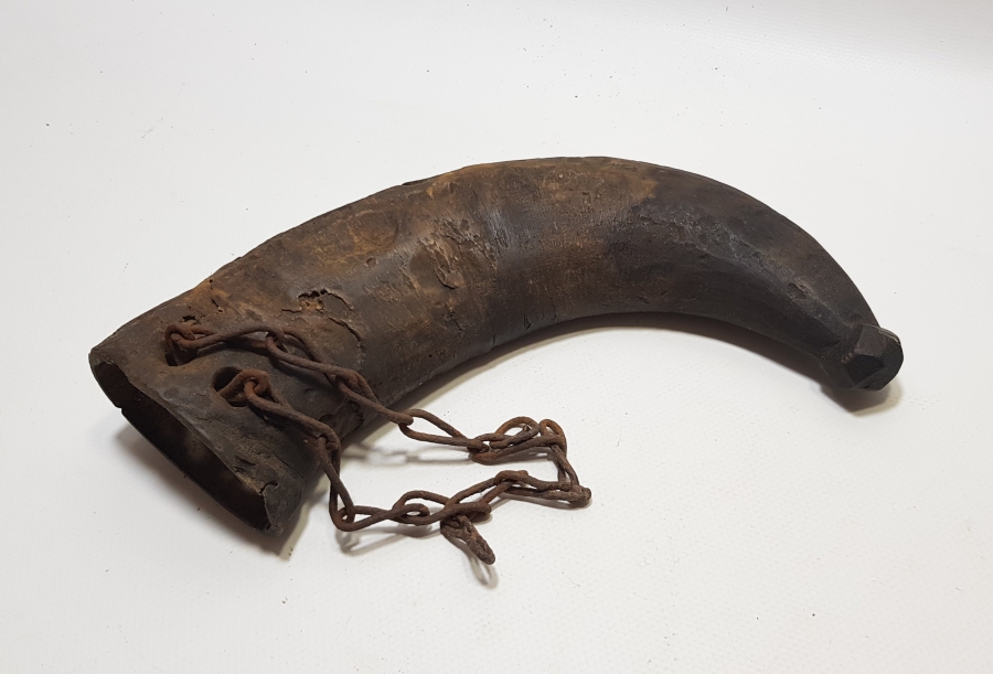 OSMANLI DÖNEMİ BOYNUZDAN MAMUL EL YAPIMI KAĞNI YAĞDANLIĞI