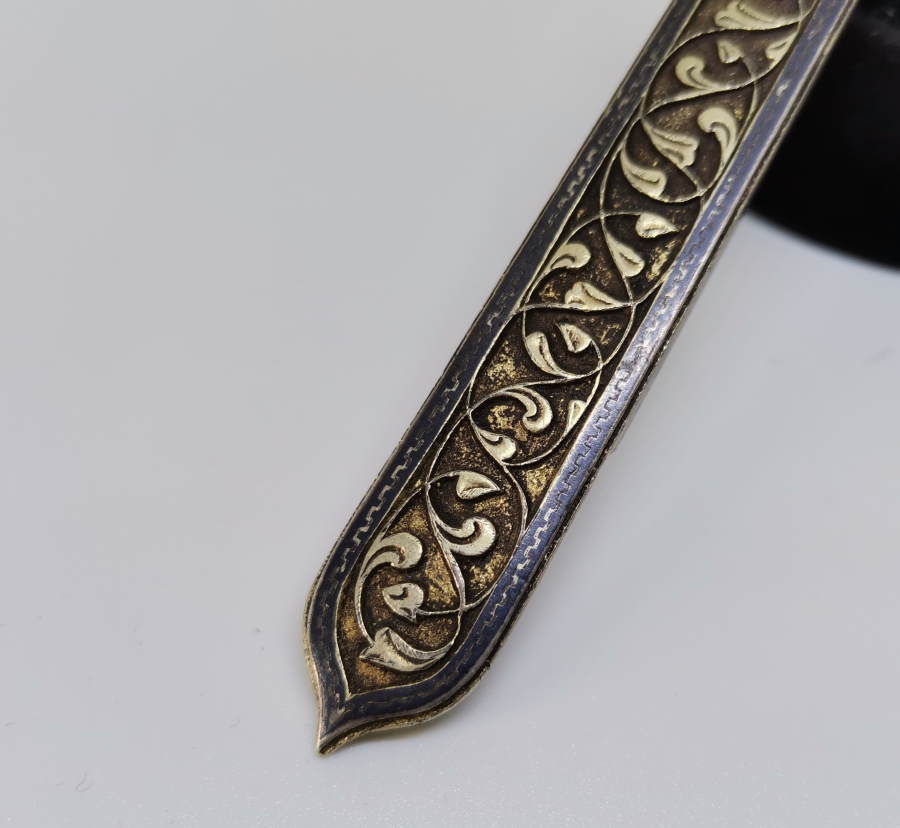 OSMANLI DÖNEMİ SAVAT İŞÇİLİKLİ BÜYÜK BOY ÇERKES KEMERİ PARÇASI