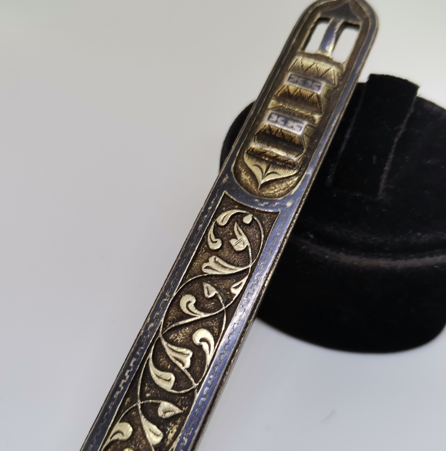 OSMANLI DÖNEMİ SAVAT İŞÇİLİKLİ BÜYÜK BOY ÇERKES KEMERİ PARÇASI