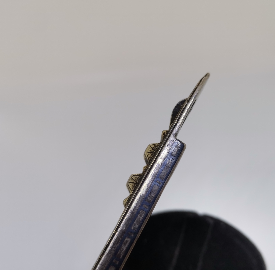 OSMANLI DÖNEMİ SAVAT İŞÇİLİKLİ BÜYÜK BOY ÇERKES KEMERİ PARÇASI