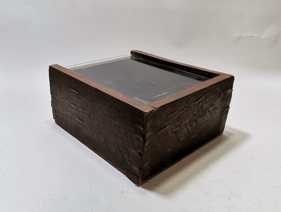 ANTİKA EL YAPIMI SAAT KUTUSU