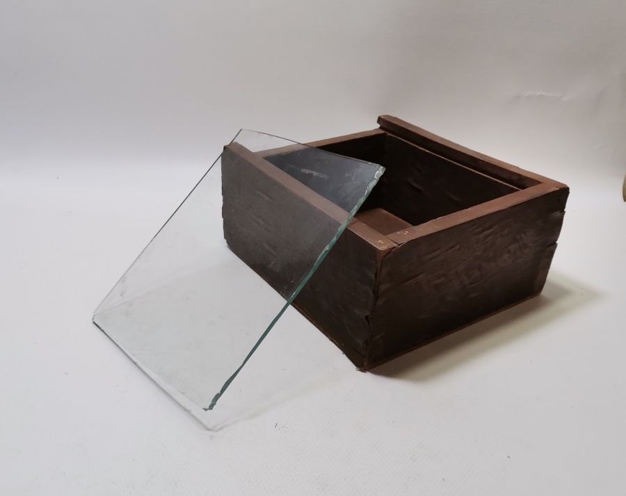 ANTİKA EL YAPIMI SAAT KUTUSU