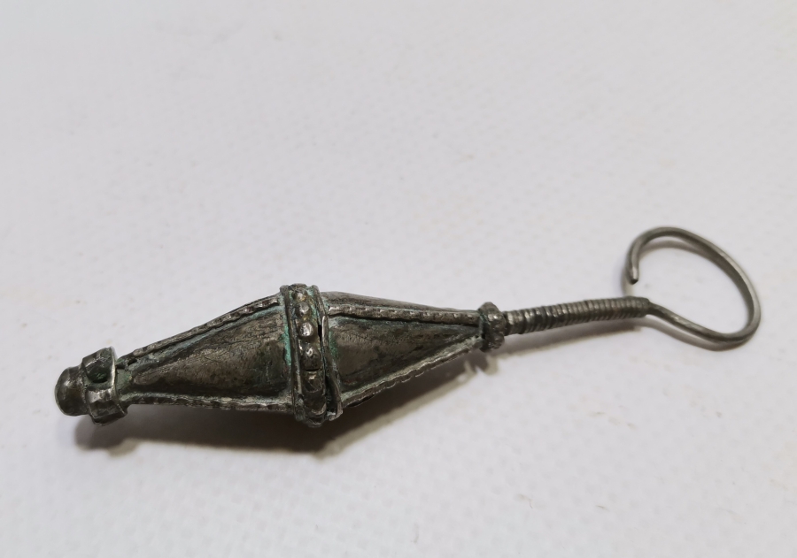 OSMANLI DÖNEMİ DEV BOYDA ERMENİ İŞİ GÜMÜŞ GELİN KÜPESİ