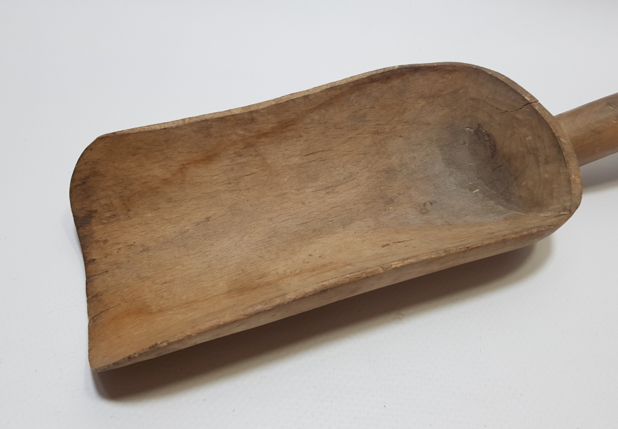 OSMANLI DÖNEMİ EL OYMA YEKPARE KAHVECİ KÜREĞİ