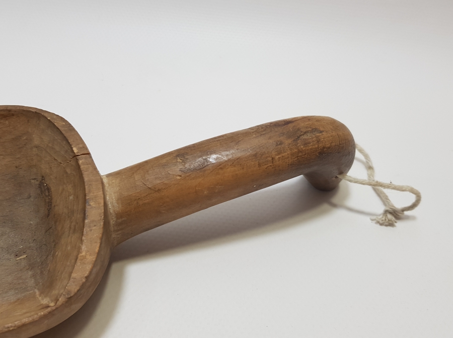 OSMANLI DÖNEMİ EL OYMA YEKPARE KAHVECİ KÜREĞİ