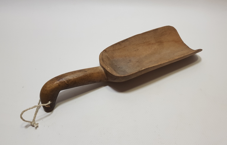 OSMANLI DÖNEMİ EL OYMA YEKPARE KAHVECİ KÜREĞİ