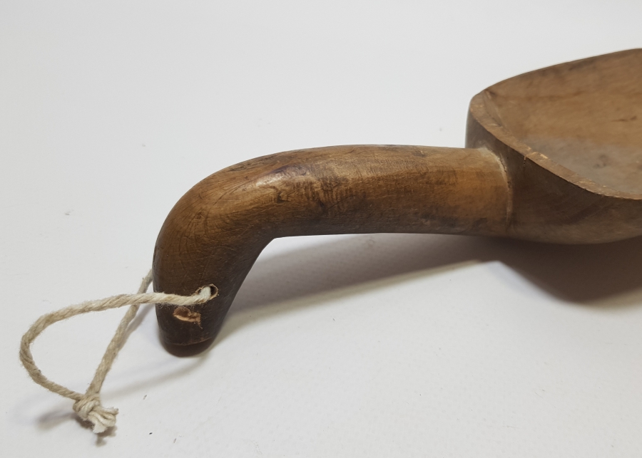 OSMANLI DÖNEMİ EL OYMA YEKPARE KAHVECİ KÜREĞİ