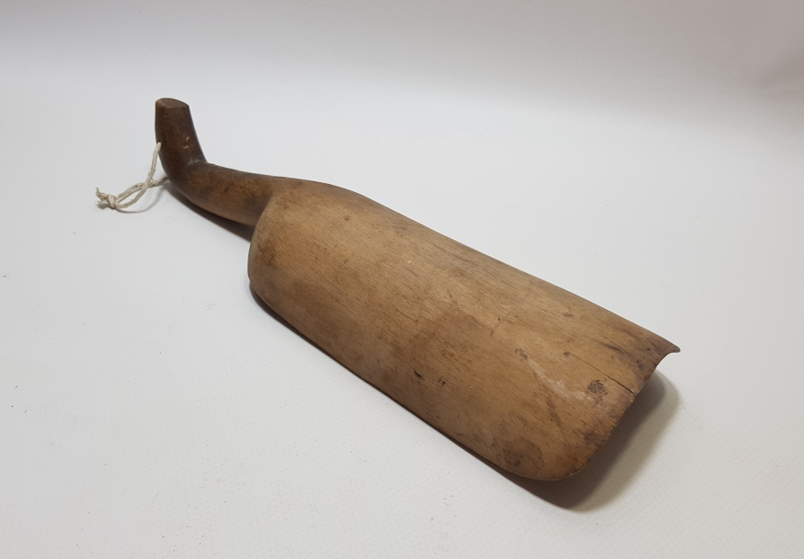 OSMANLI DÖNEMİ EL OYMA YEKPARE KAHVECİ KÜREĞİ