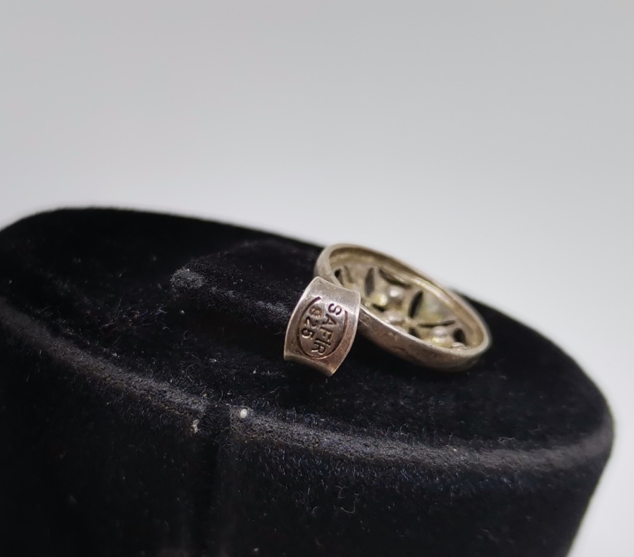 SAFİR TAŞLI GÜMÜŞ KOLYE UCU