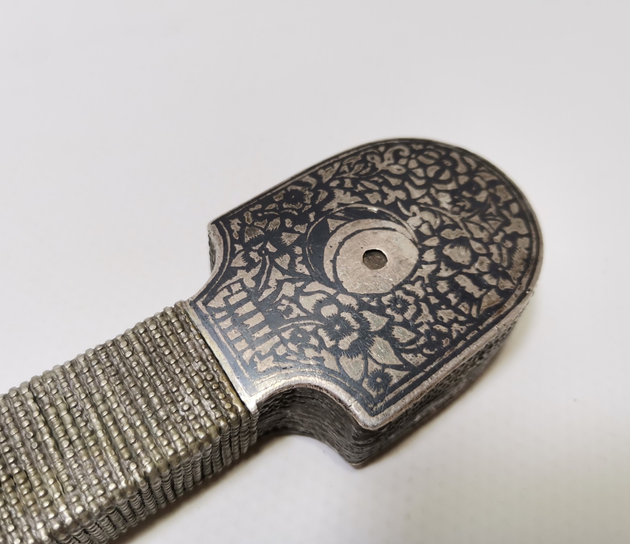 OSMANLI DÖNEMİ GÜMÜŞ ÇERKES KAMASI KIN VE SAPI